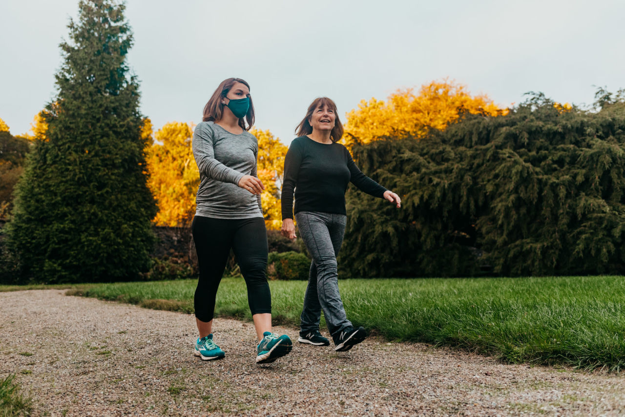 Aerobic walk with Dr. Cicala