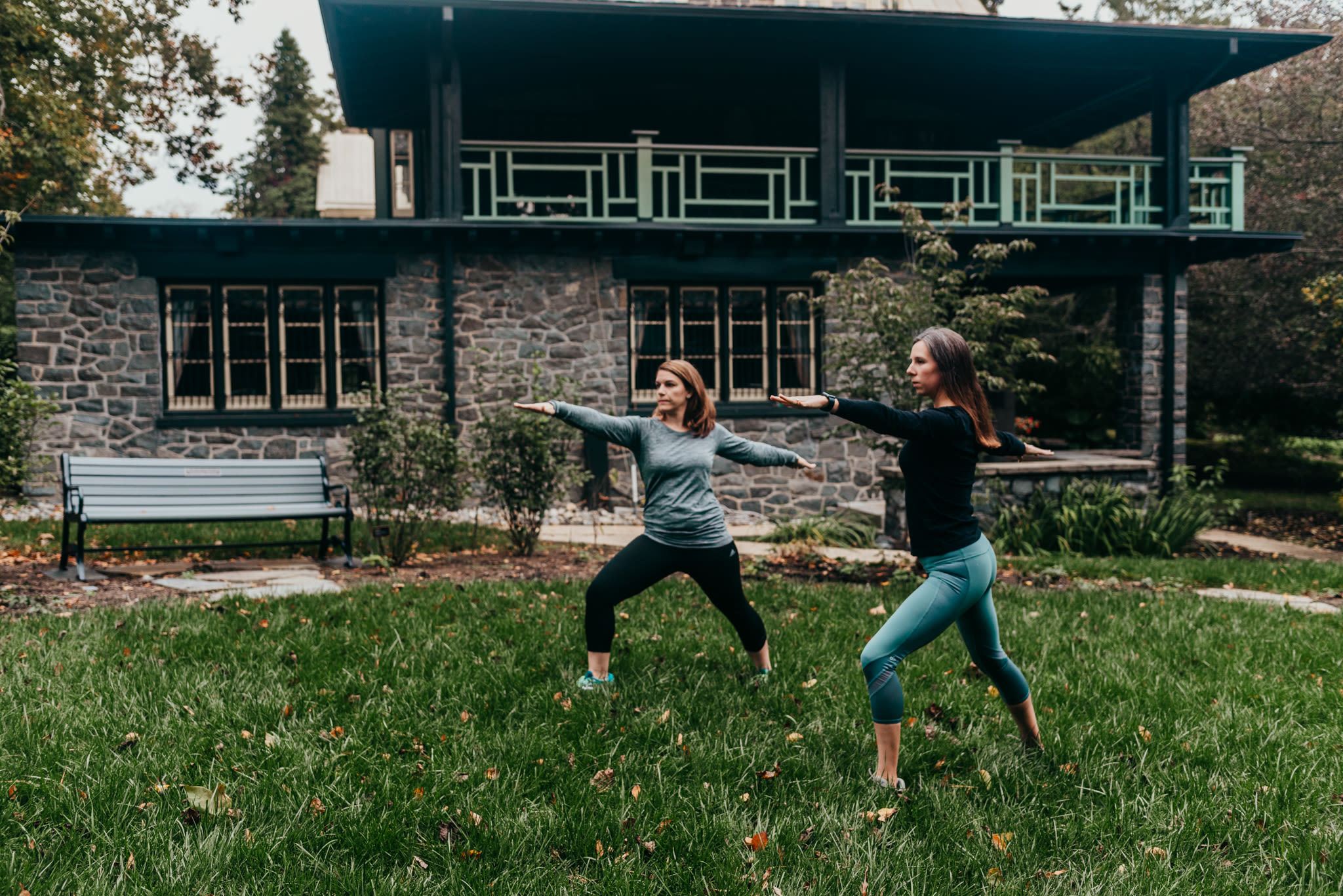 Warrior II with Drs. Cicala and Bamford